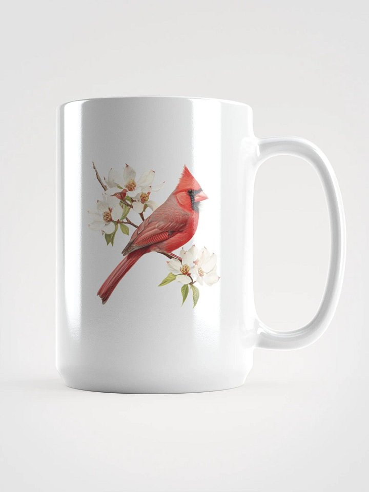 Cardinal Crest White Glossy Mug - 15 oz. product image (1)