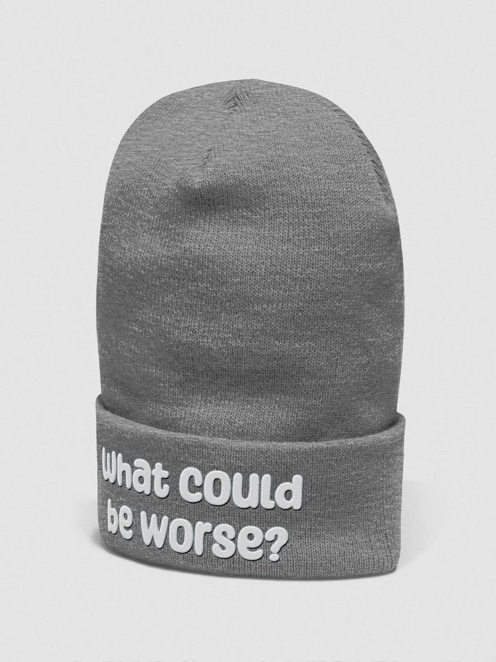 What Could Be Worse? Beanie - pastel colours product image (4)