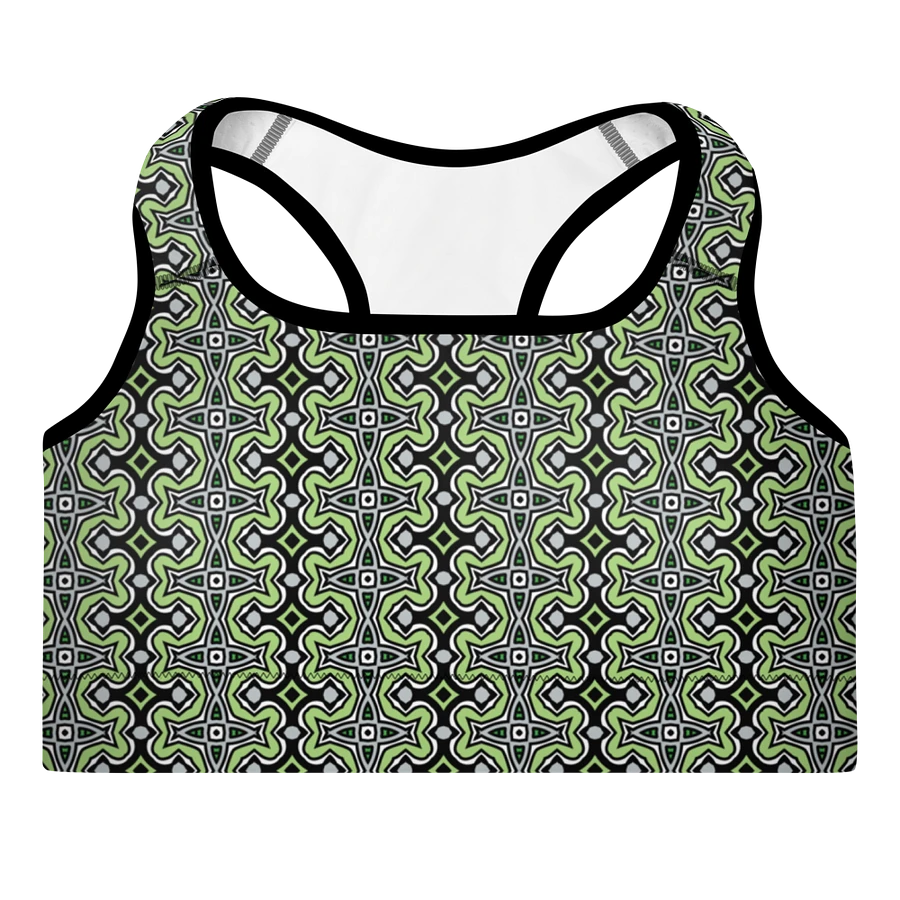 Aromantic Abstract (3) - Padded Sports Bra product image (3)