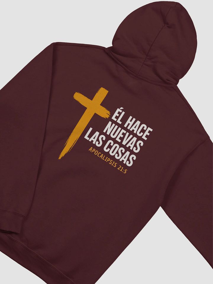 Sudadera Unisex Con Capucha | Él hace nuevas las cósas product image (38)