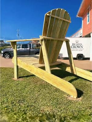 That time when I developed the GIANT Adirondack Chair 