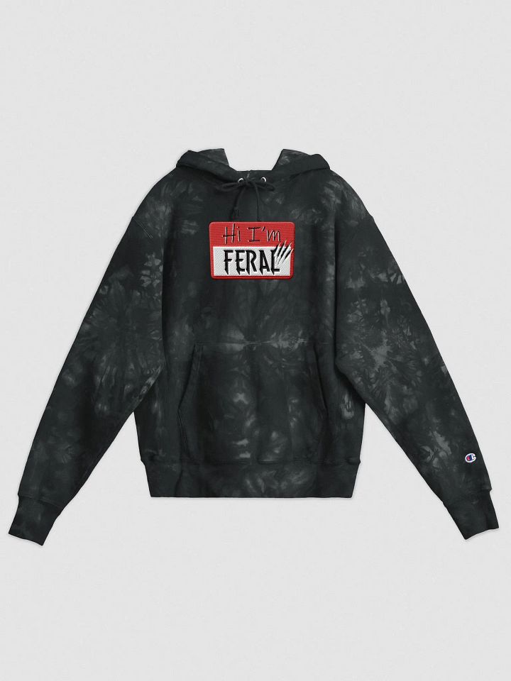 Fierce Feral Clawmarks Name Tag Hoodie product image (3)