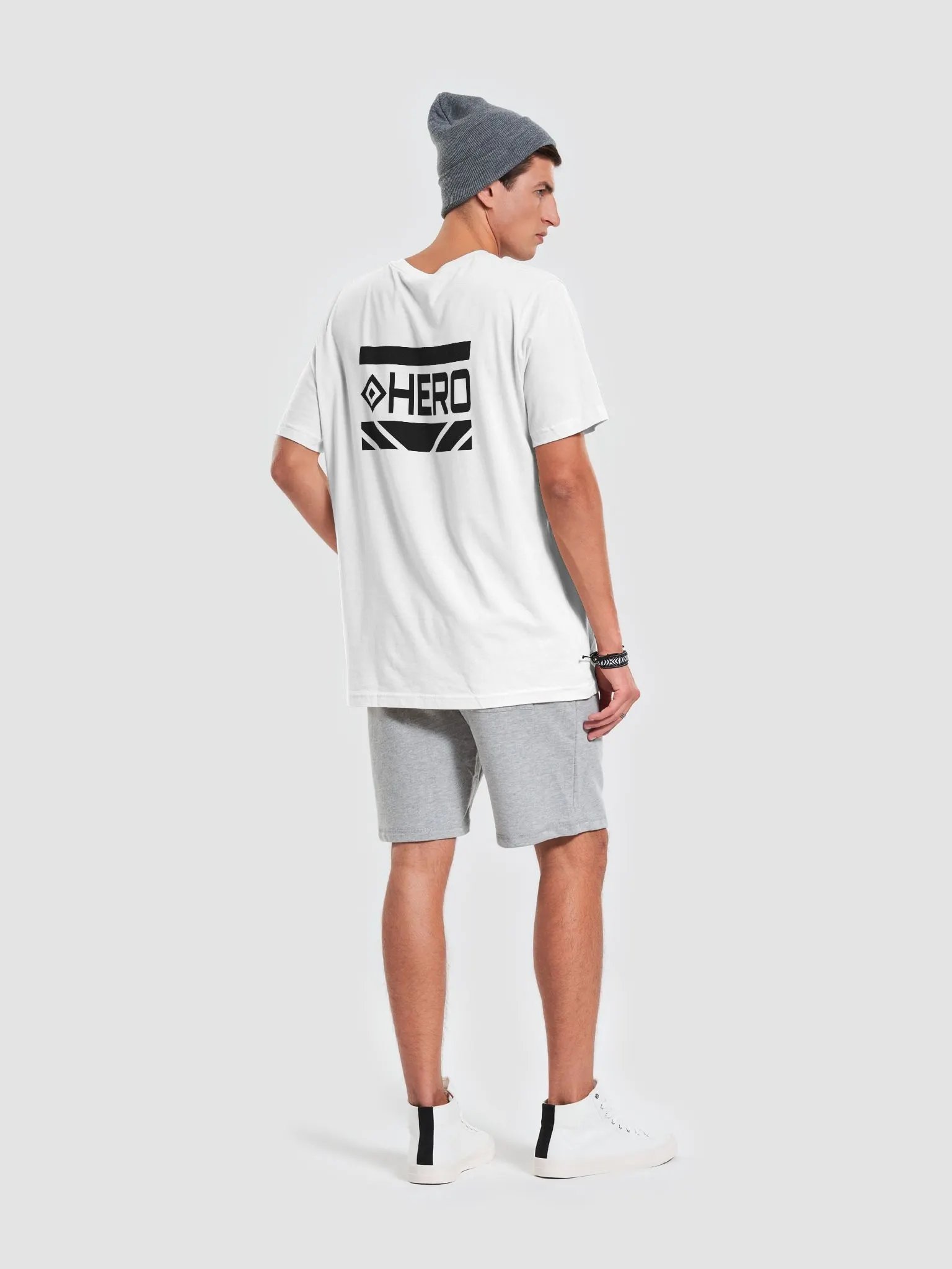 「 HERO 」 Logo White Tee product image (7)