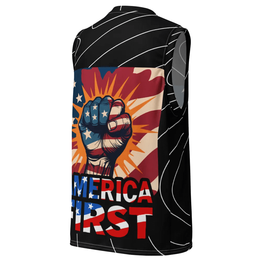 Basketball Jersey: America First product image (4)