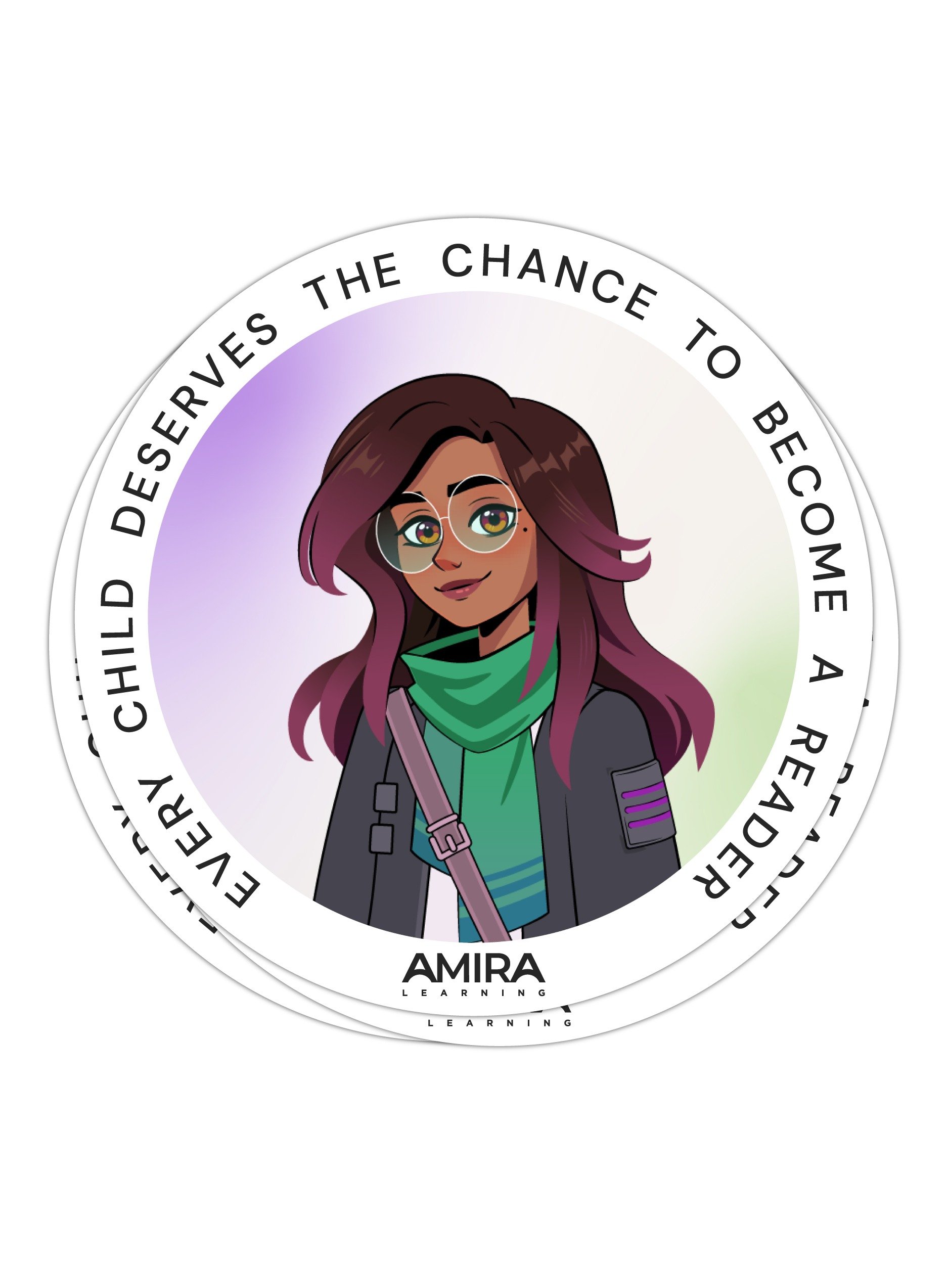 Amira Learning - Round Sticker product image (1)