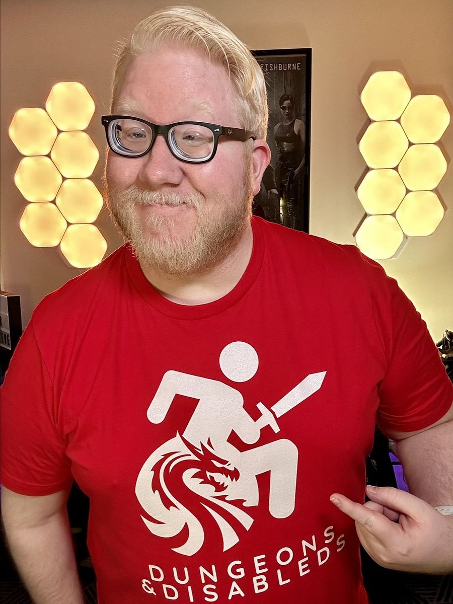 Dungeons and Disableds - Bella+Canvas Supersoft T-Shirt product image (2)