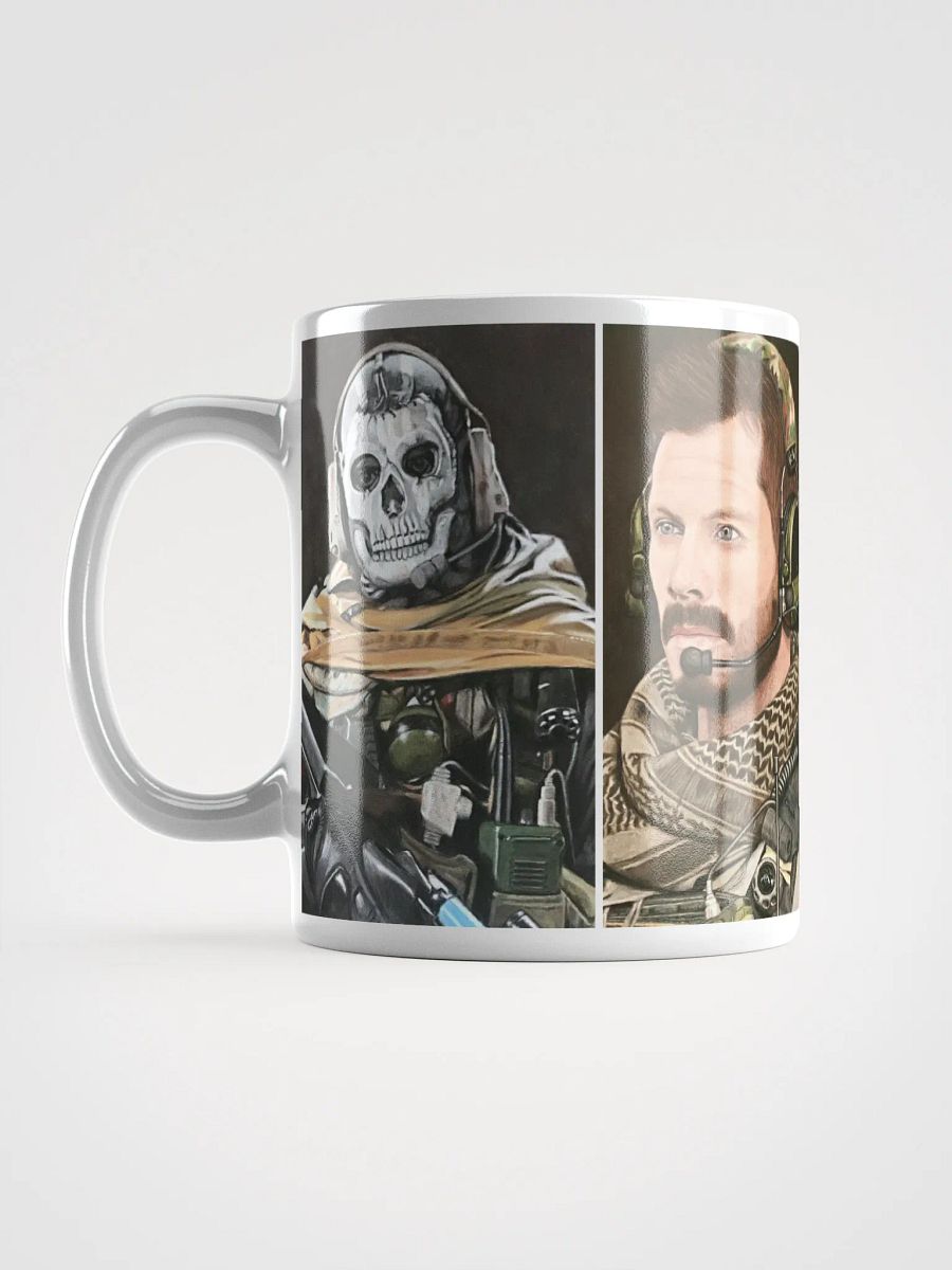 Got Your Six – Tactical Character Pastel Portrait Mug (11 oz) product image (6)