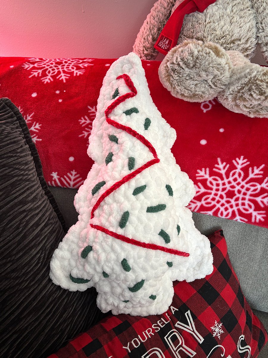 Festive Christmas Tree - Handmade Crochet Plush product image (5)