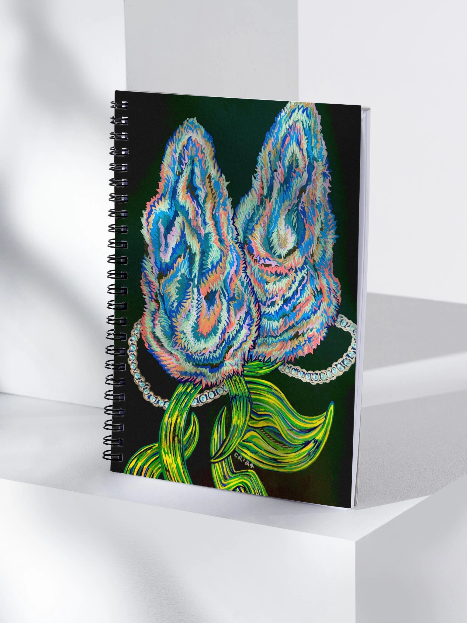 Flowers & Chains 2 Spiral Journal product image (4)