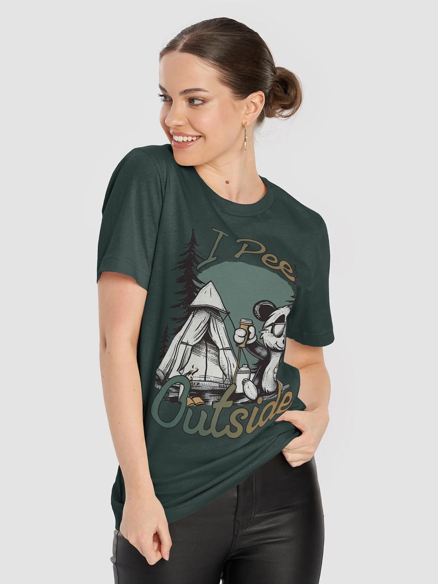 I Pee Outside - Funny Campfire T-shirt product image (8)