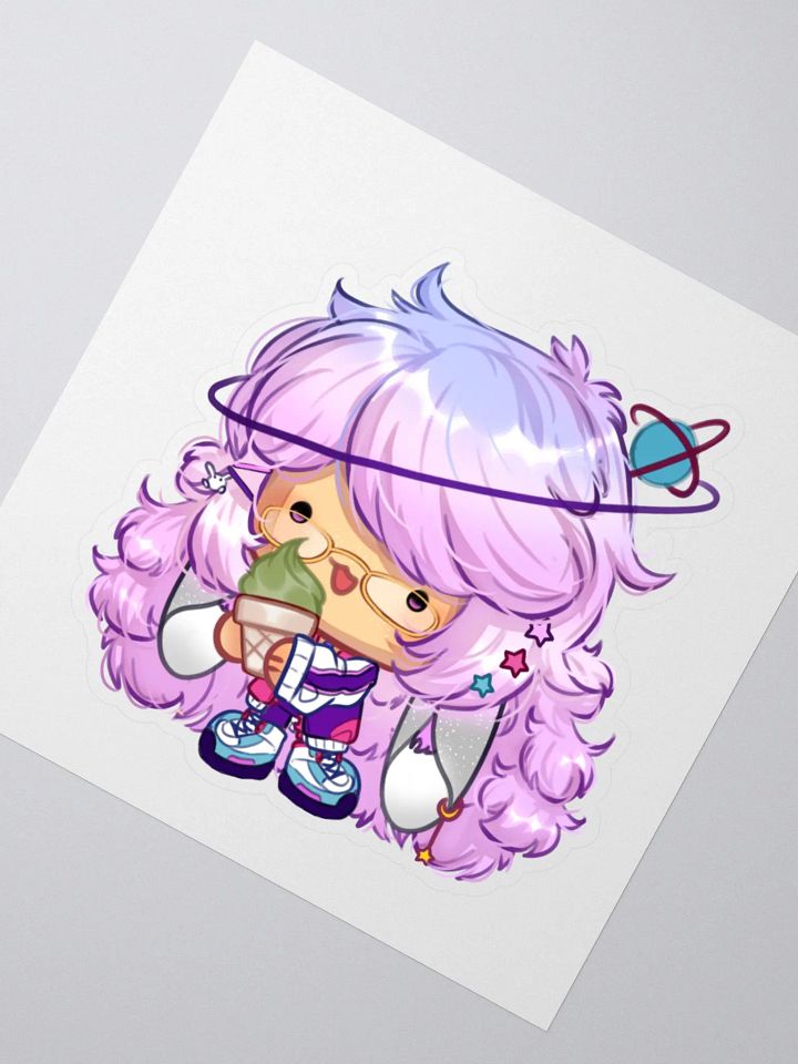 Tsuki the Moon Bunny Derpnom Sticker product image (6)