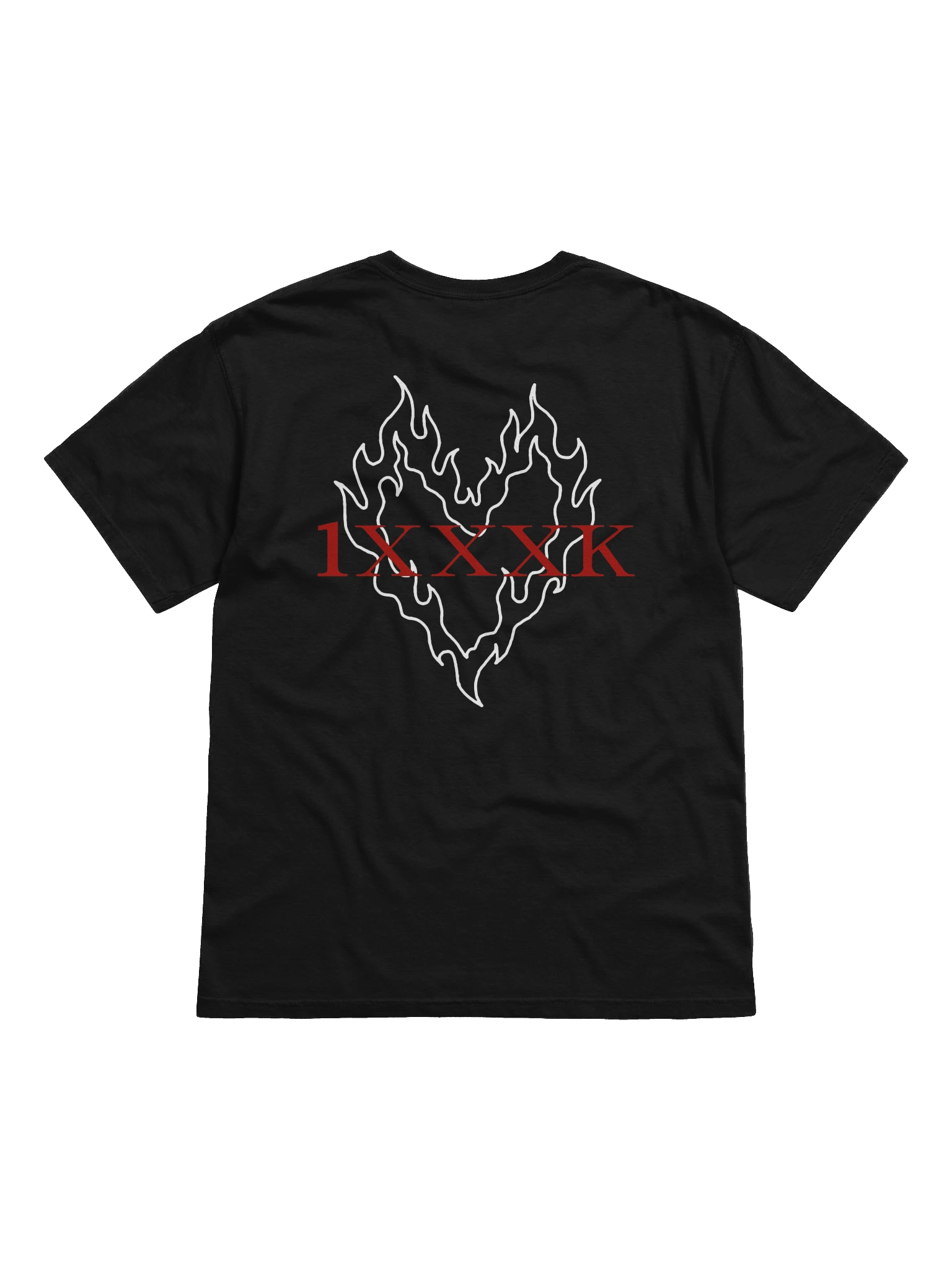 Fiery White Heart | Shirt product image (1)