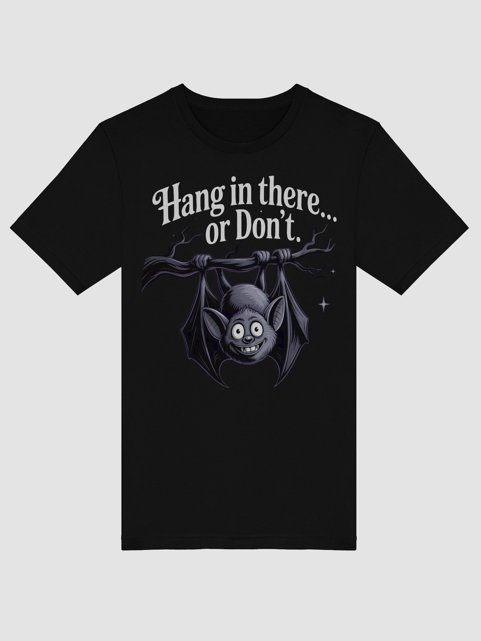 Cheerful Bat Hanging There T-Shirt product image (43)