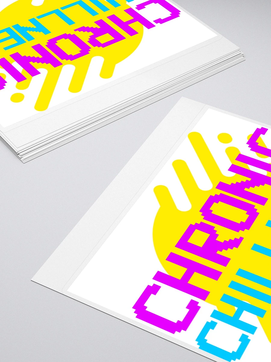 Chronic Chillness bubble free stickers product image (4)