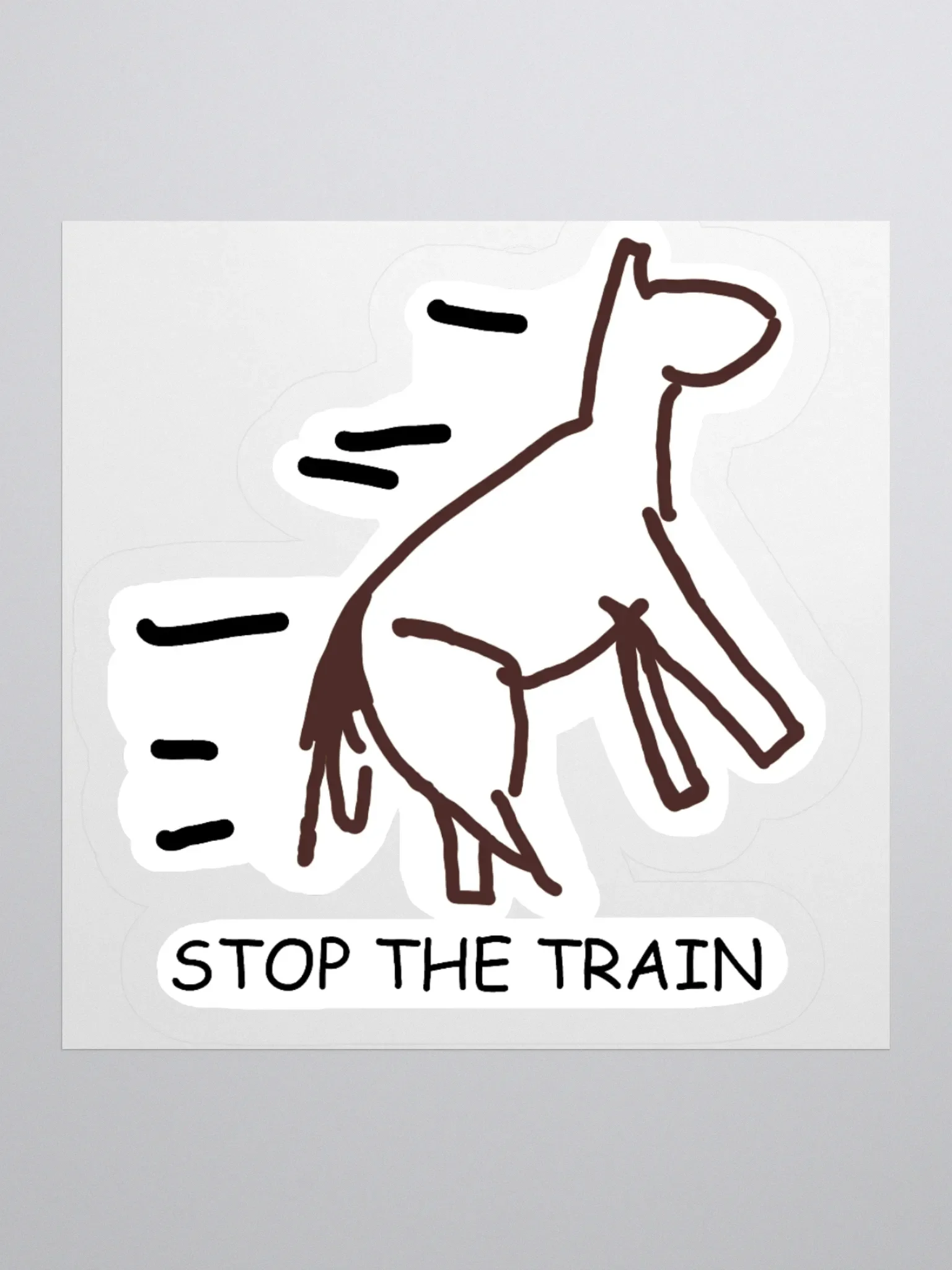 STOP THE TRAIN-cker product image (1)