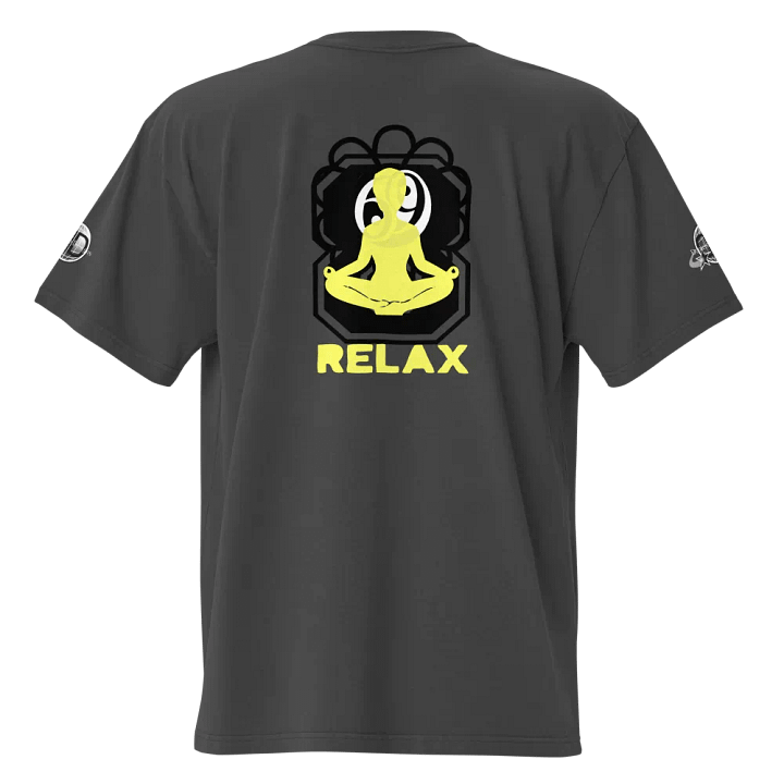 Zen Harmony Yellow | Oversized Tee product image (2)