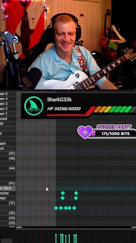 I'll be streaming my entire process of learning to write and record shark themed metal music LIVE on Twitch! 

Last session w...