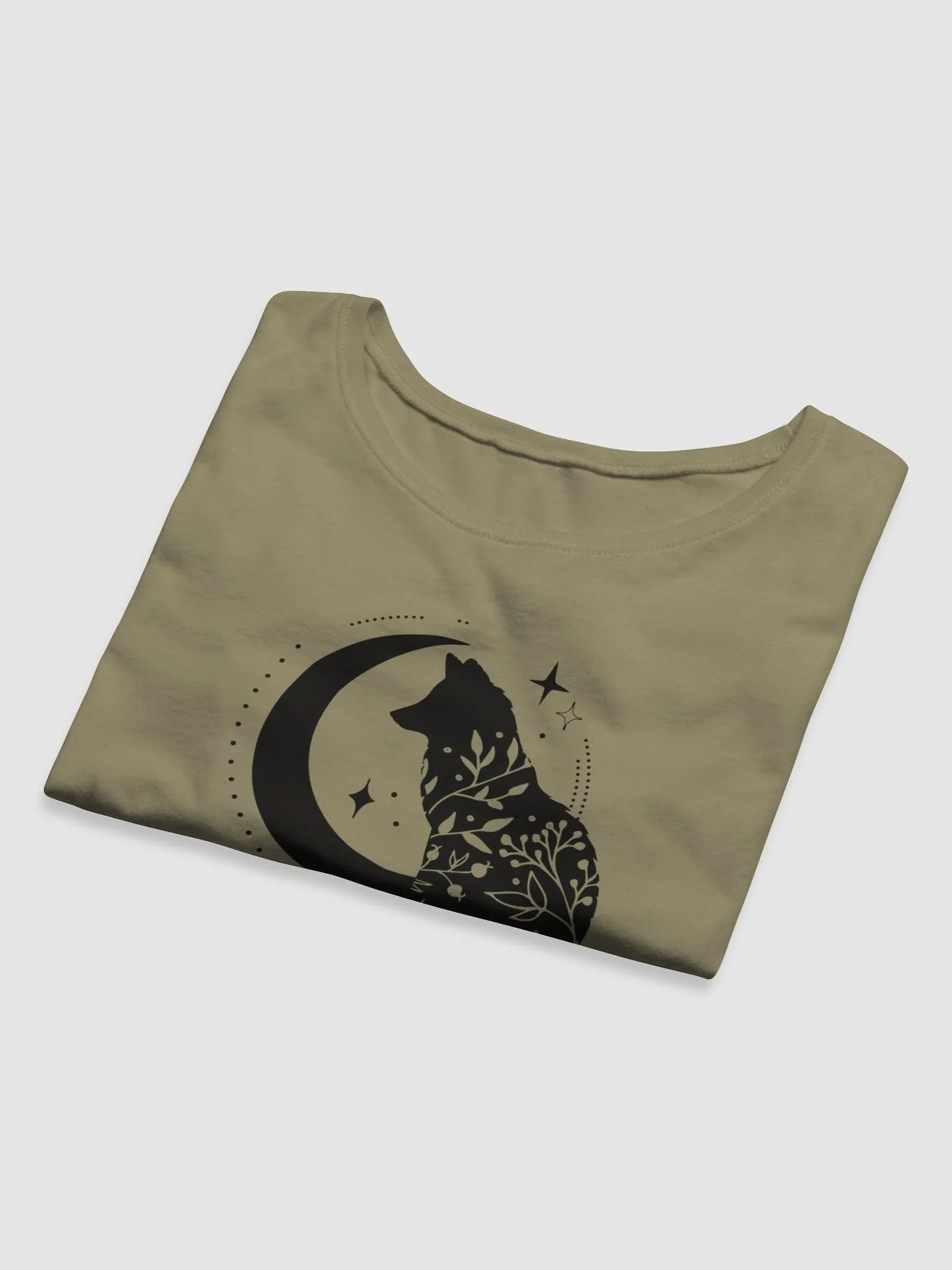 moon fox V1 - cropped tee product image (5)