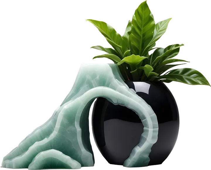 Jade Signature - Zen Jade Décor png product image (1)