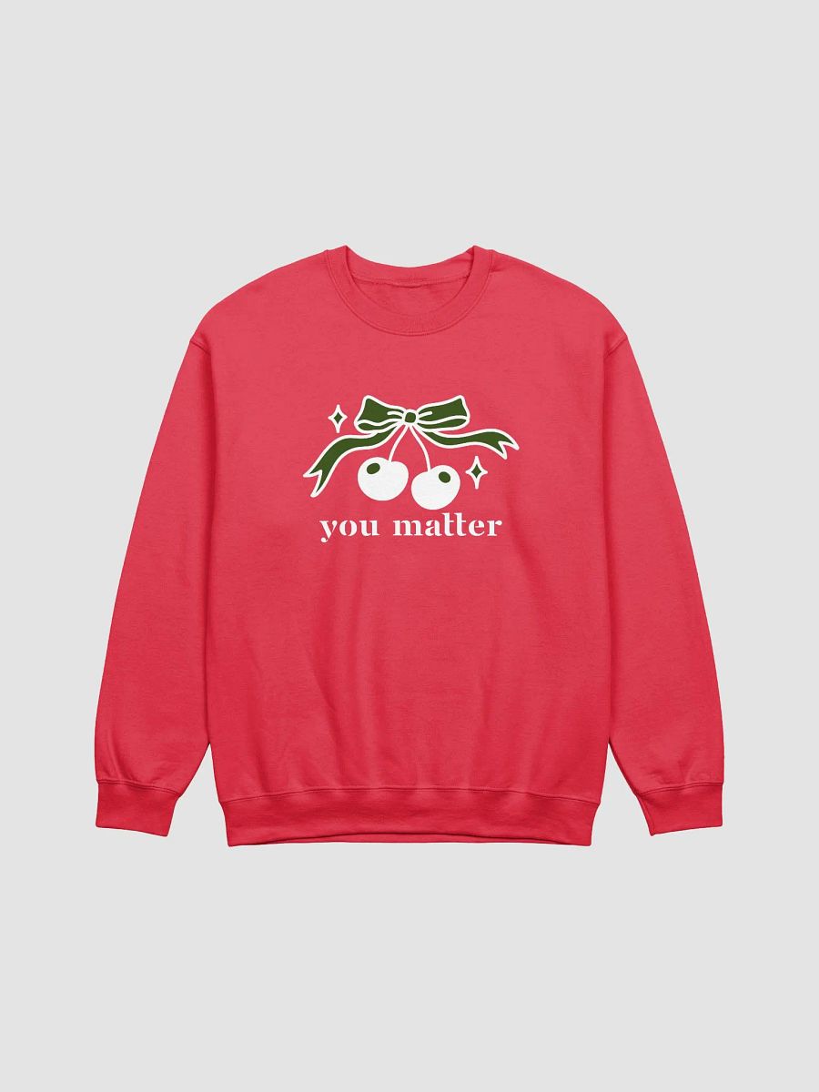 You Matter Inspirational Self-love Reminder Sweatshirt product image (3)