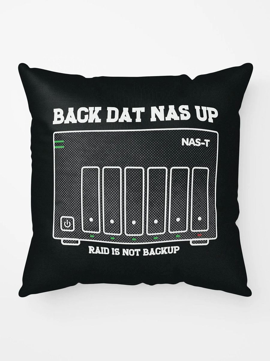 Back Dat NAS Up - Throw Pillow product image (1)