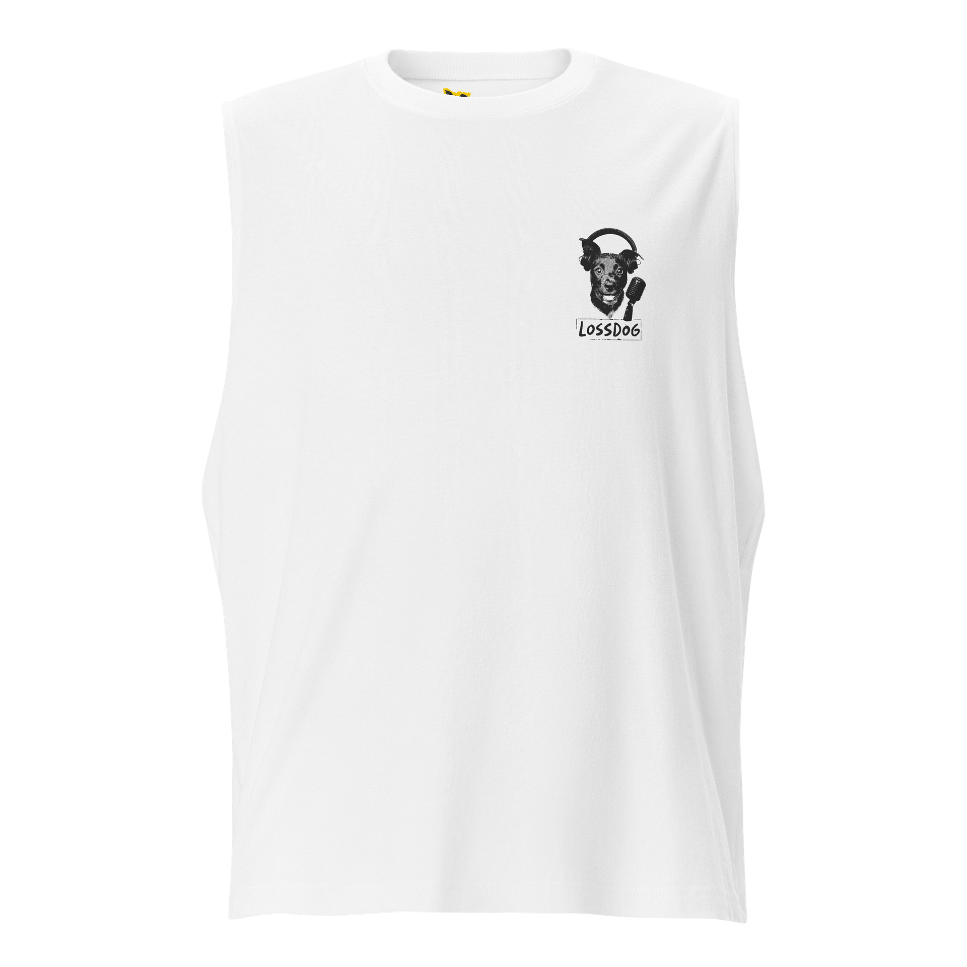 Headphones Doggie Muscle Tank product image (1)