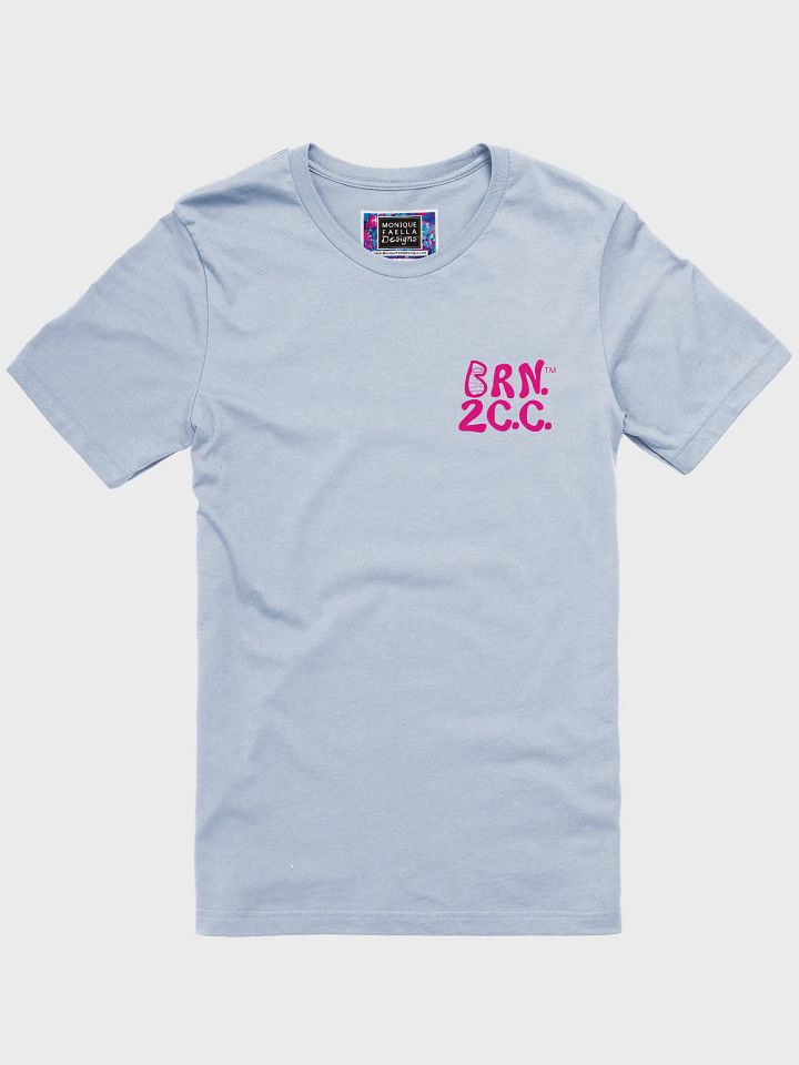 Men's | BOURNE to Cape Cod™ | Supersoft T-Shirt by Bella+Canvas | Vibrant Pink Logo on Pastel Colors product image (8)