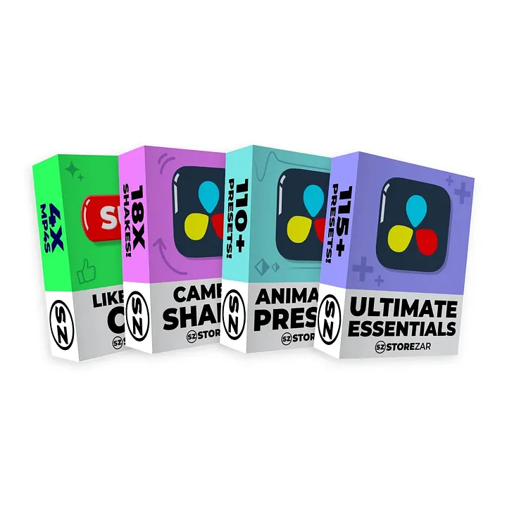 Storezar - Ultimate Bundle for DAVINCI RESOLVE product image (1)