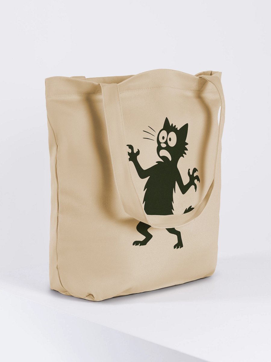 Scaredy Cat Eco-Friendly Tote Bag product image (4)