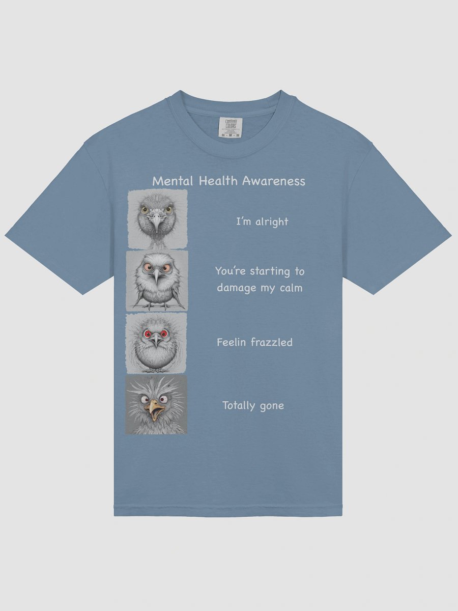 Mental Health Birds Cotton Tee product image (103)