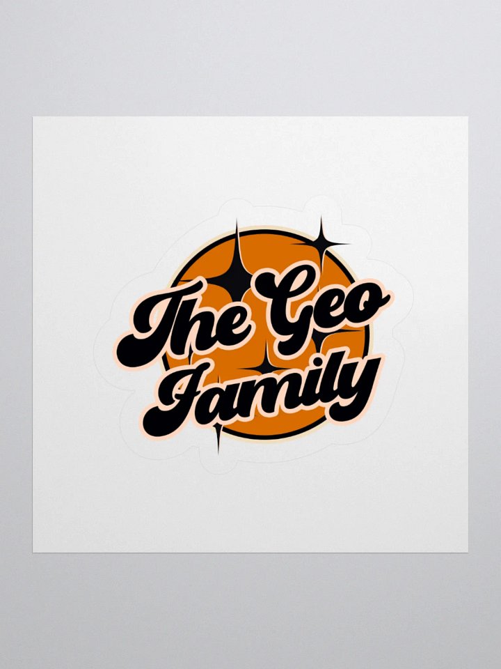 The Geo Family stickers product image (2)