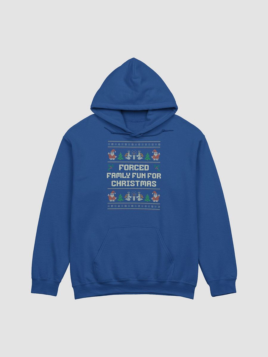 Forced Family Fun For Christmas Festive Holiday Hoodie product image (25)