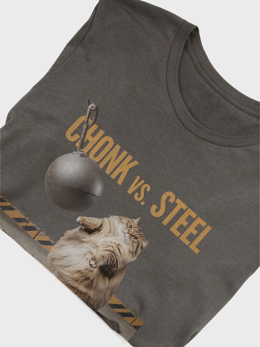 Chonk vs. Steel Cat T-Shirt product image (5)