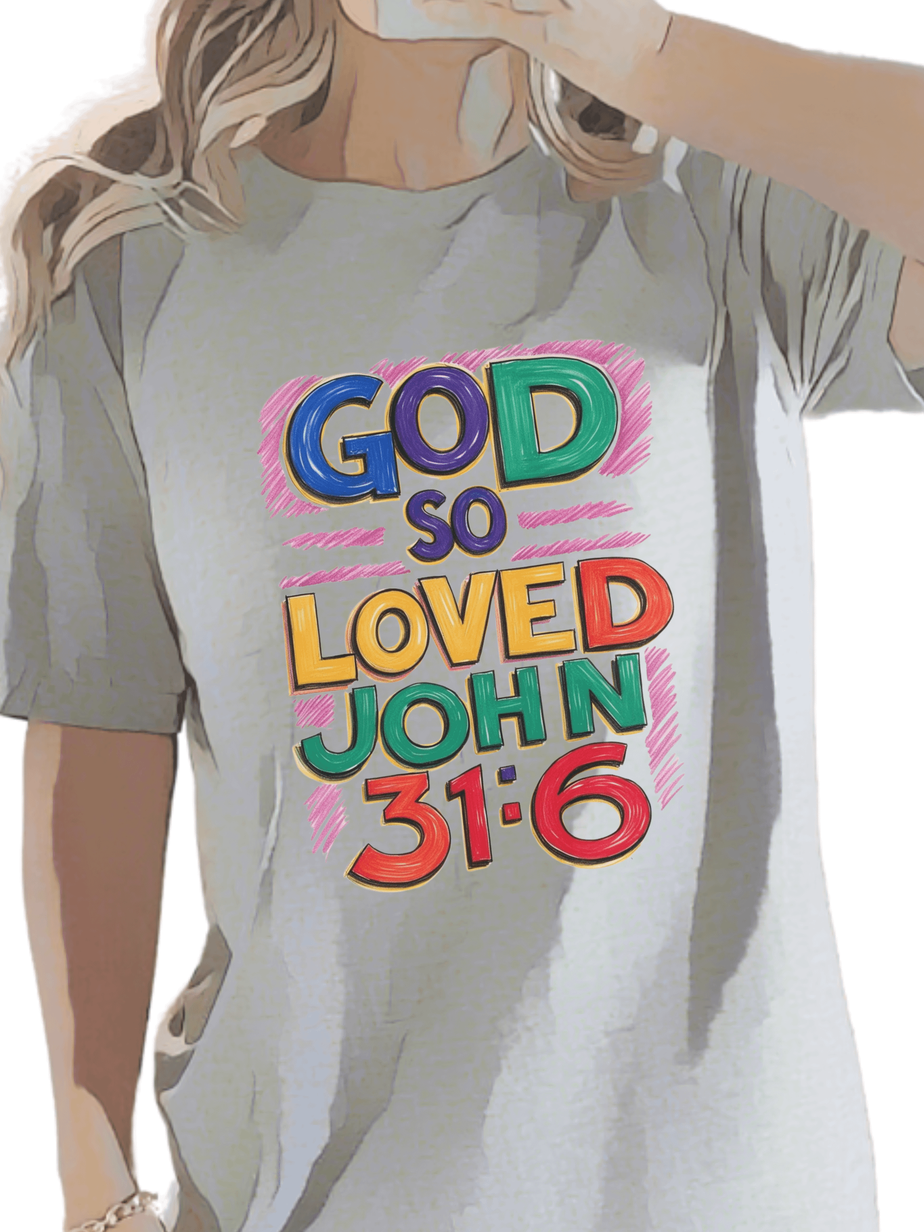 John 3:16 Vibrant Hues product image (1)