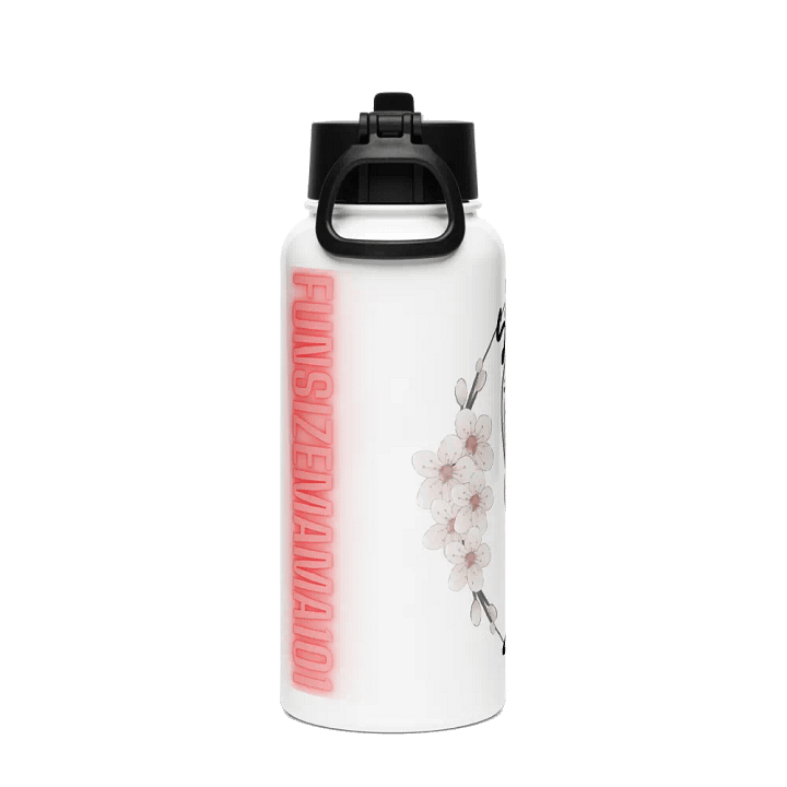 Stainless Steel Water Bottle with a Straw Lid product image (2)
