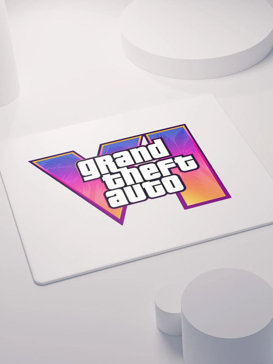 Grand Theft Auto Logo Gaming Mouse Pad product image (2)