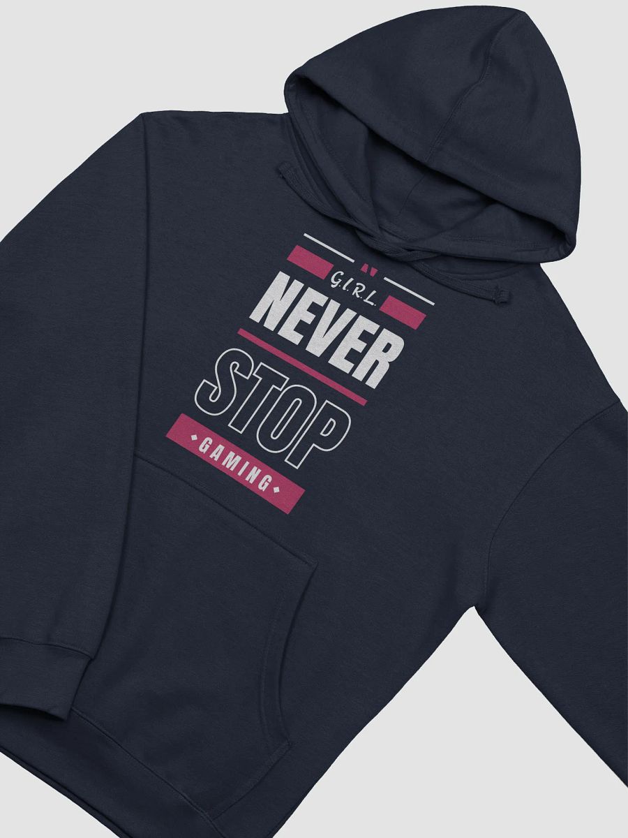 Gamer girl hoodie - Never Stop Gaming by G.i.R.L. product image (4)