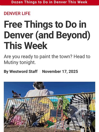 Special thanks to @denverwestword for spotlighting the film Vagrant Hearts. I look forward to showing the film tonight and sh...