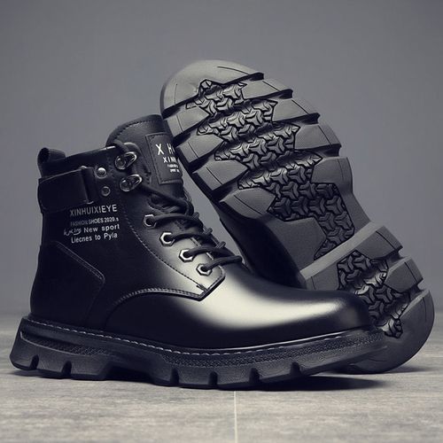 Fashion 2024 Mens British High Boots Running Sneakers - Noir product image (3)