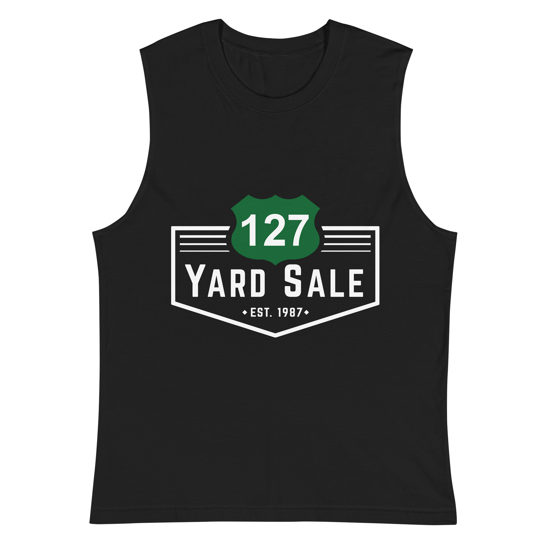 127 Yard Sale (2025) Vintage - Bella+Canvas Muscle Tank product image (3)