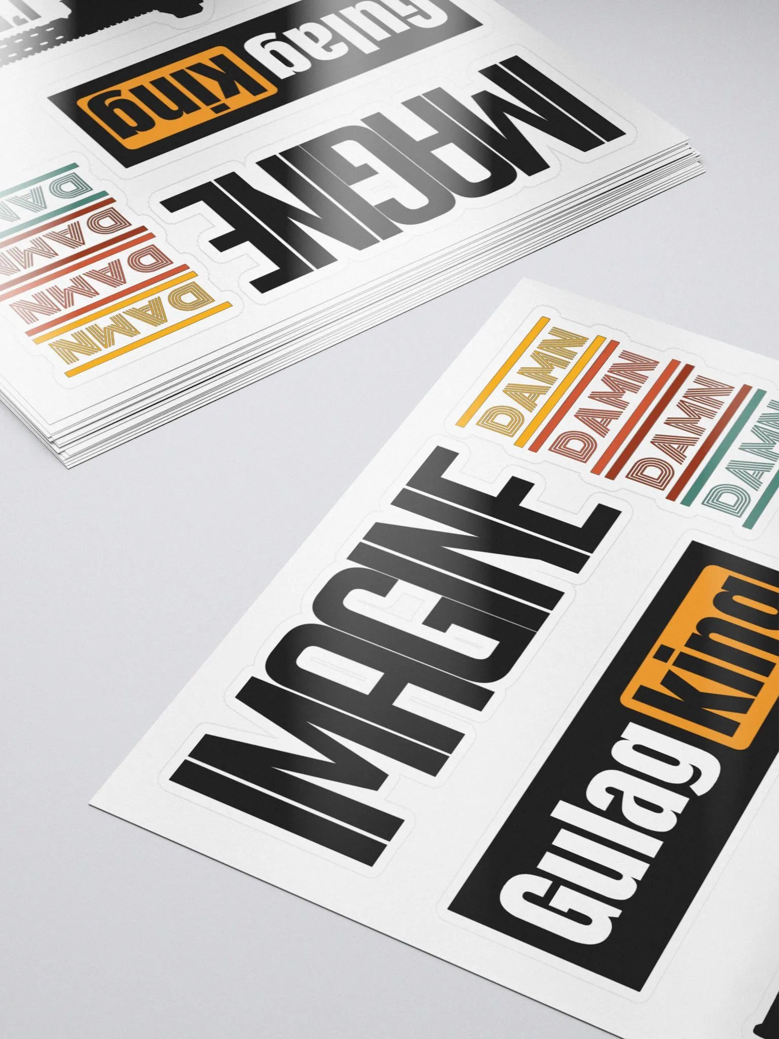 DamnSquad Sticker Sheet v2 product image (5)