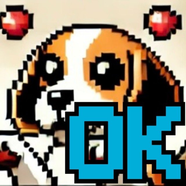 Digital Sticker ②OK-Pixel Art Style product image (1)