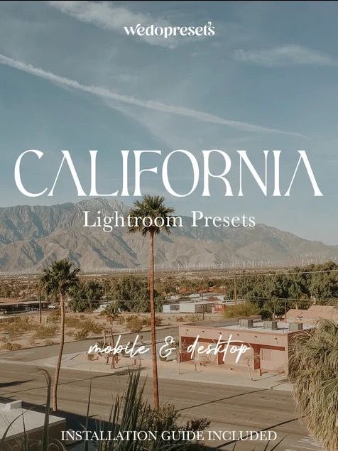 California Lightroom Presets product image (1)