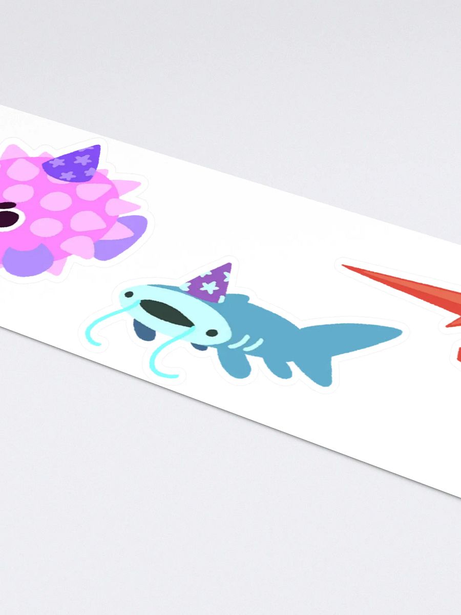 Fish In Wizard Hats Sticker Sheet product image (4)