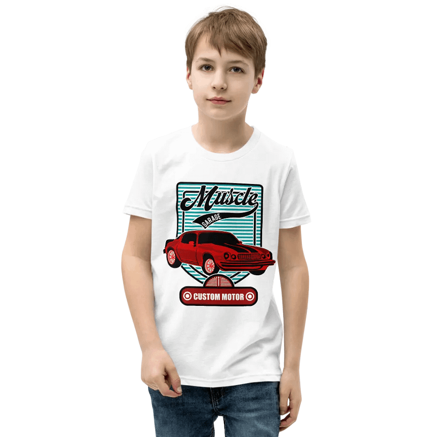 Muscle Custom Motor Vintage Car T-Shirt product image (3)
