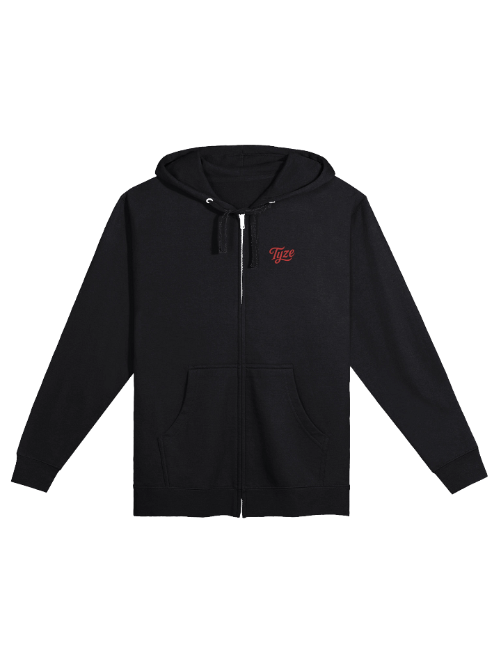 Crimson Cursive Fleece Zip-Up Hoodie product image (3)