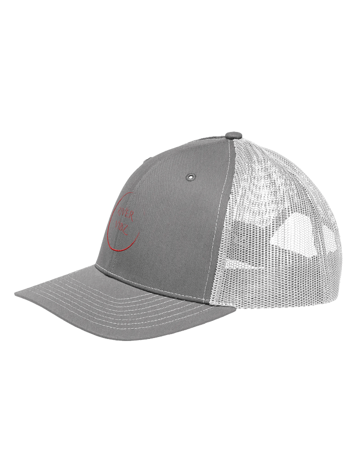 Faded Red Circle River Vibz Trucker Hat product image (11)