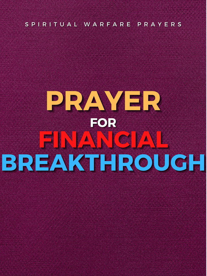 Prayer for Financial Breakthrough product image (1)