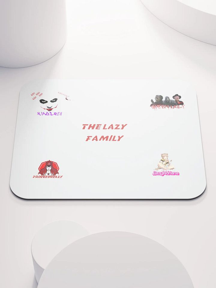 Lazy Family Mouse Mat product image (1)