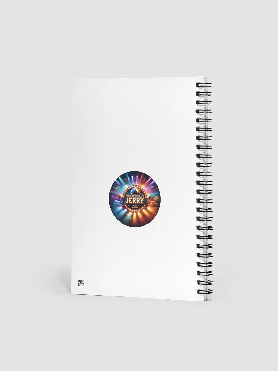 Theatrically Jerry: "LD (Light Designer) Prismatic Series" Light Console Spiral Notebook product image (2)